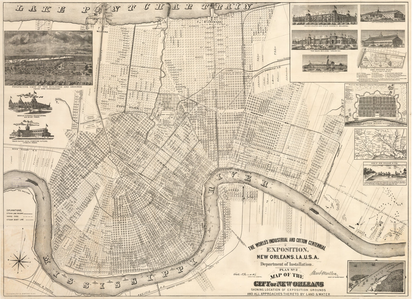 1884 The World¡¯s Industrial and Cotton Centennial Exposition, New Orleans, LA