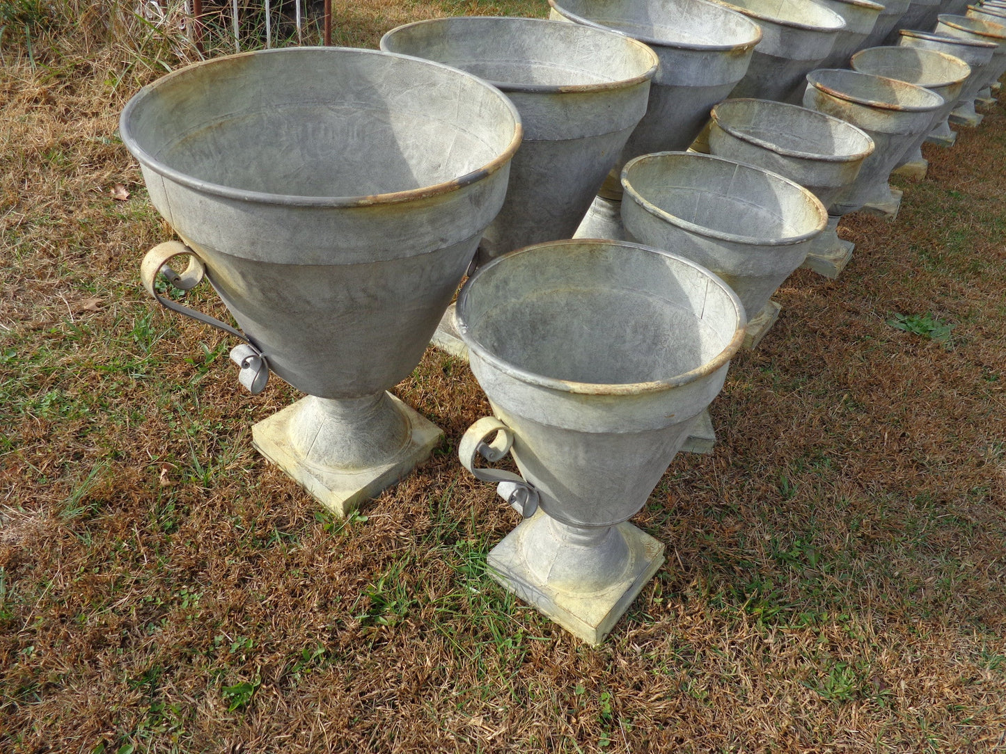 Industrial Planter 2 Pc. Planter Urn