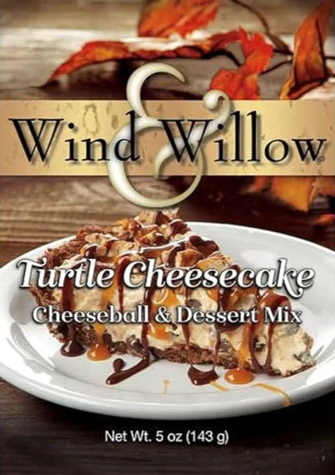 #34131  Wind & Willow Turtle Cheesecake Cheeseball & Dessert Mix
