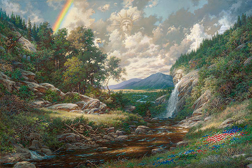 America Visions of Liberty by Larry Dyke