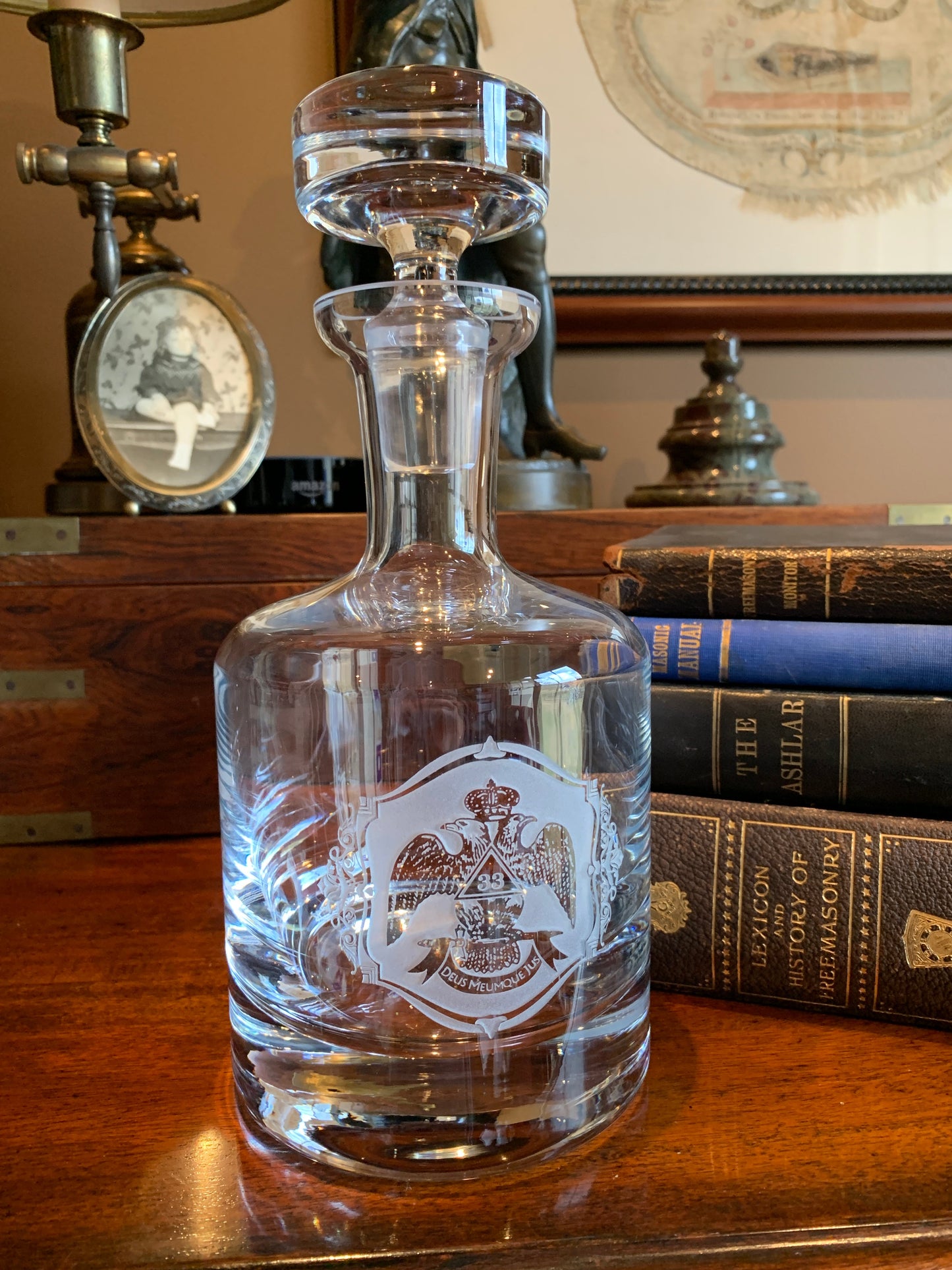 33rd Degree Scottish Rite Masonic Decanter